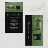 Visitekaartjes koeien (Voorkant / Achterkant)