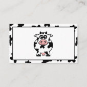 Visitekaartjes koeien (Achterkant)