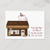 Visitekaartjes, Koffiewinkel Bakkerij Visitekaartje (Achterkant)