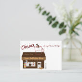 Visitekaartjes, Koffiewinkel Bakkerij Visitekaartje (Staand voorkant)