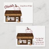 Visitekaartjes, Koffiewinkel Bakkerij Visitekaartje (Voorkant / Achterkant)