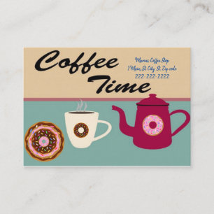 Visitekaartjes, Koffiewinkel Visitekaartjes