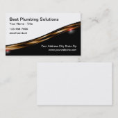 Visitekaartjes koperen leidingen (Voorkant / Achterkant)