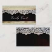 visitekaartjes Lace Feminine (Voorkant / Achterkant)