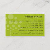 visitekaartjes > landpapier [groen : limoen] (Achterkant)