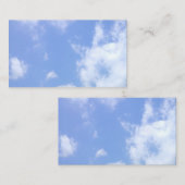 visitekaartjes, licht gekloond beeldscherm visitekaartje (Voorkant / Achterkant)