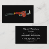 Visitekaartjes loodgieters (Voorkant / Achterkant)