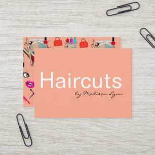 Visitekaartjes, make-up beige Visitekaartjes