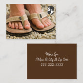 Visitekaartjes, Mannen Visitekaartjes spa (Voorkant / Achterkant)