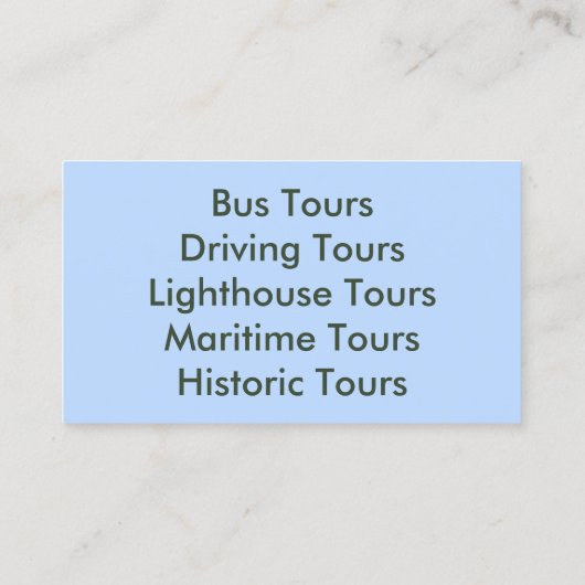 VISITEKAARTJES - MARYLAND (Achterkant)