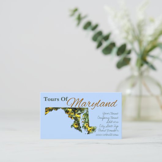 VISITEKAARTJES - MARYLAND (Staand voorkant)