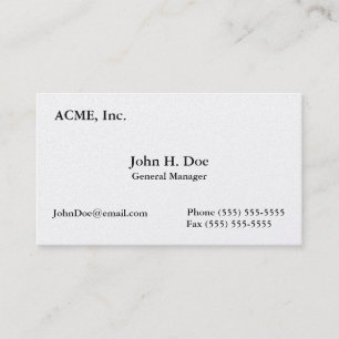 visitekaartjes met 8-punts beginhoogte