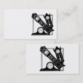 visitekaartjes met Antiek klokken (Voorkant / Achterkant)