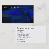 Visitekaartjes met autogegevens (Voorkant / Achterkant)