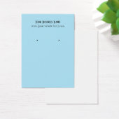 Visitekaartjes met blauwe oorten (Bureau)