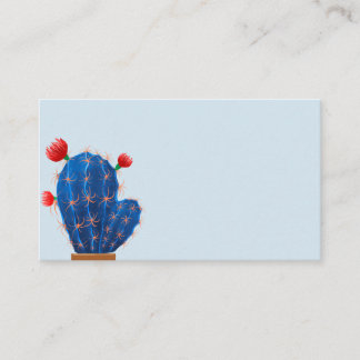 visitekaartjes met cactus