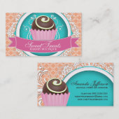 Visitekaartjes met chic- en legantkookbakken (Voorkant / Achterkant)