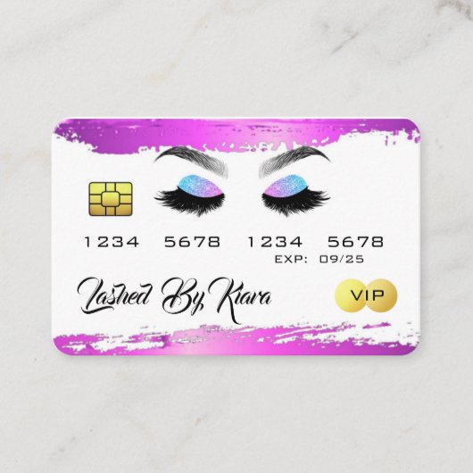 Visitekaartjes met creditcardstijl selecteren (Voorkant)