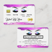 Visitekaartjes met creditcardstijl selecteren (Voorkant / Achterkant)