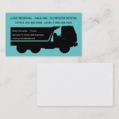 Visitekaartjes met drijfgas (Voorkant / Achterkant)