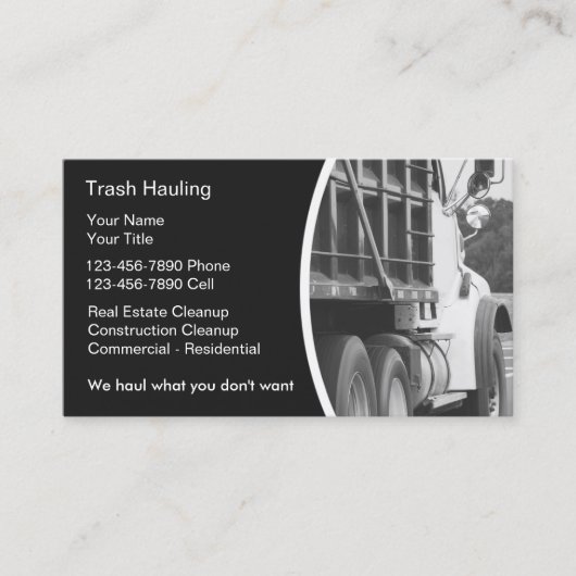 Visitekaartjes met drijfgas (Voorkant)