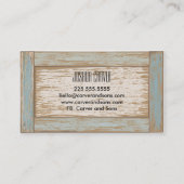 Visitekaartjes met drukwerk (Achterkant)