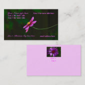 Visitekaartjes: met een aanraking van Natuur Visitekaartje (Voorkant / Achterkant)