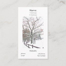 visitekaartjes met een beetje Natuur