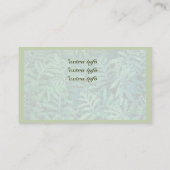 Visitekaartjes met een Natuur thema (Achterkant)