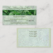 Visitekaartjes met een Natuur thema (Voorkant / Achterkant)