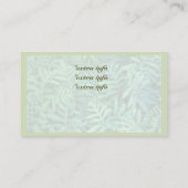 Visitekaartjes met een Natuur thema (Achterkant)