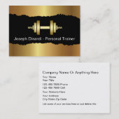 Visitekaartjes met een trainer voor kinderverzorgi (Voorkant / Achterkant)