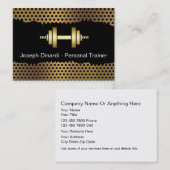 Visitekaartjes met een trainer voor kinderverzorgi (Voorkant / Achterkant)