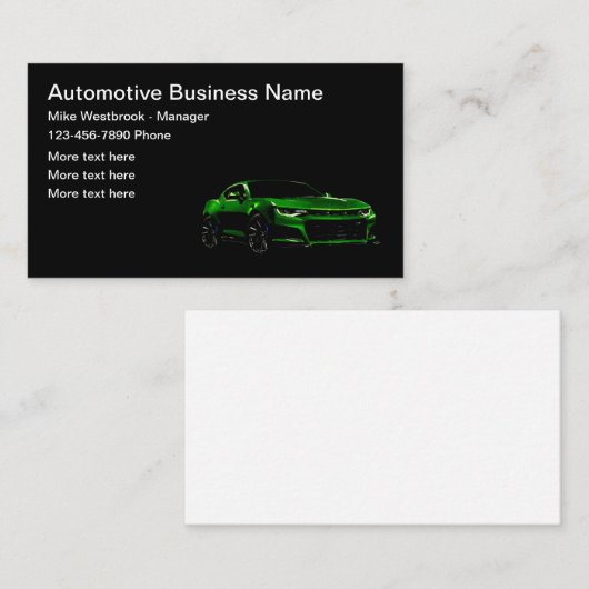 Visitekaartjes met een wollig thema (Voorkant / Achterkant)