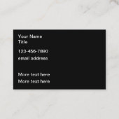 Visitekaartjes met een wollig thema (Achterkant)