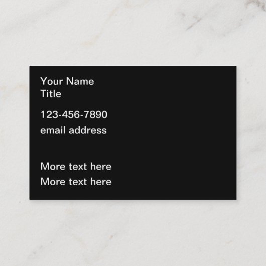 Visitekaartjes met een wollig thema (Achterkant)