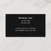 Visitekaartjes met een wollig thema (Achterkant)