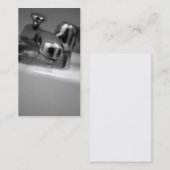 Visitekaartjes met een zinkklep (Voorkant / Achterkant)