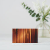 Visitekaartjes met gepolijst hout (Staand voorkant)