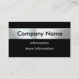 Visitekaartjes met gouden metalen blikjes