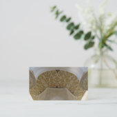 Visitekaartjes met gouden motif (Staand voorkant)