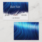Visitekaartjes met haarsalonstijl (Voorkant / Achterkant)