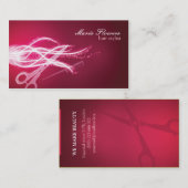 visitekaartjes met haarstylist (Voorkant / Achterkant)