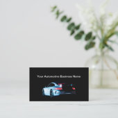 Visitekaartjes met het thema Luxe-sport (Staand voorkant)