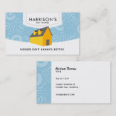 Visitekaartjes met kleine startpunten (Voorkant / Achterkant)