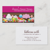 Visitekaartjes met koorts en suikerziekte (Voorkant / Achterkant)