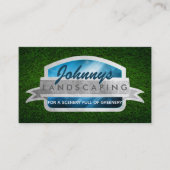 Visitekaartjes met landschapslogans (Voorkant)