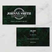 Visitekaartjes met landschapsslogans (Voorkant / Achterkant)