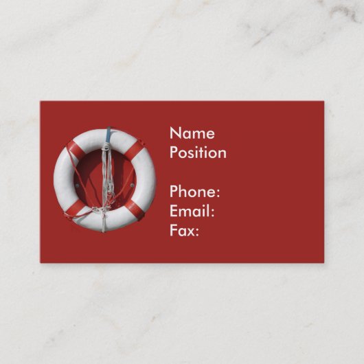 Visitekaartjes met levensloopfrequentie (Voorkant)