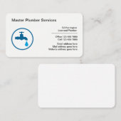 Visitekaartjes met licentie voor moderne plug-ins (Voorkant / Achterkant)